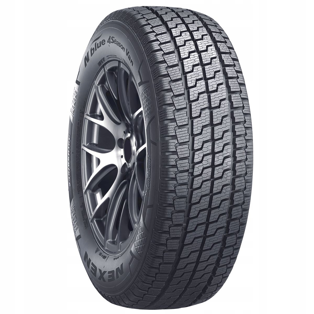 Коммерческая шина для микроавтобусов и легких грузовиков 205/65 R16C NEXEN NBlue 4Season Van 107/105T